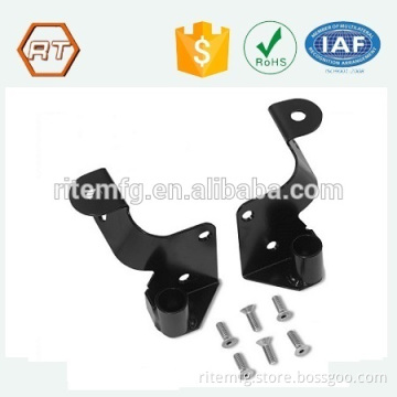 Customized aluminum sheet metal fabrication mounting bracket